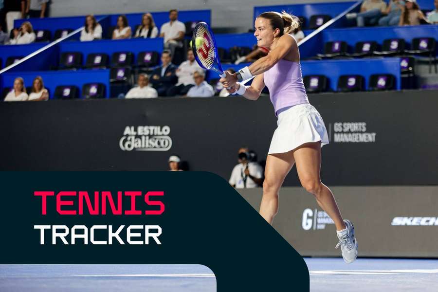 Sakkari is in action in Mexico