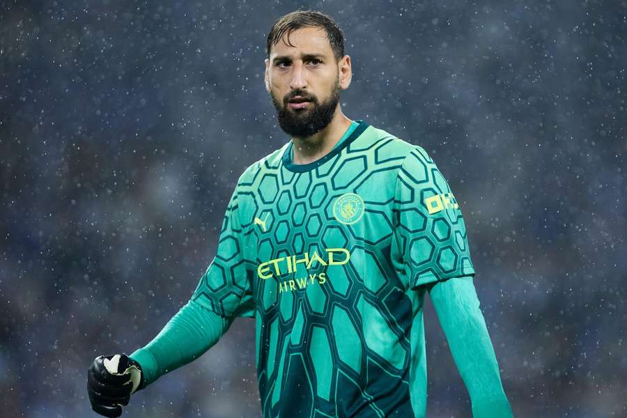 Gianluigi Donnarumma of Manchester City during the match against Porto Gianluigi Donnarumma of Manchester City during the match against Porto