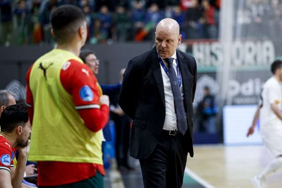 Jorge Braz, selecionador nacional de futsal