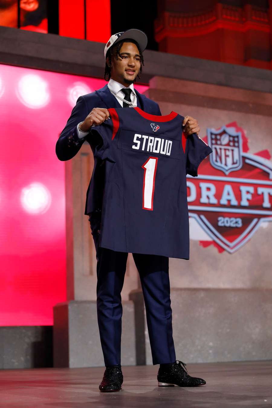 C.J. Stroud foi escolhido pelo Houston Texans