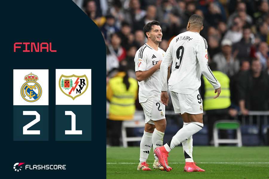 Sigue el Madrid-Rayo con Flashscore.