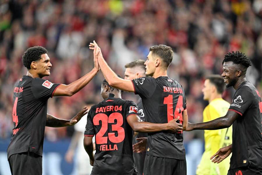 Schick slaví gól na 2:0.