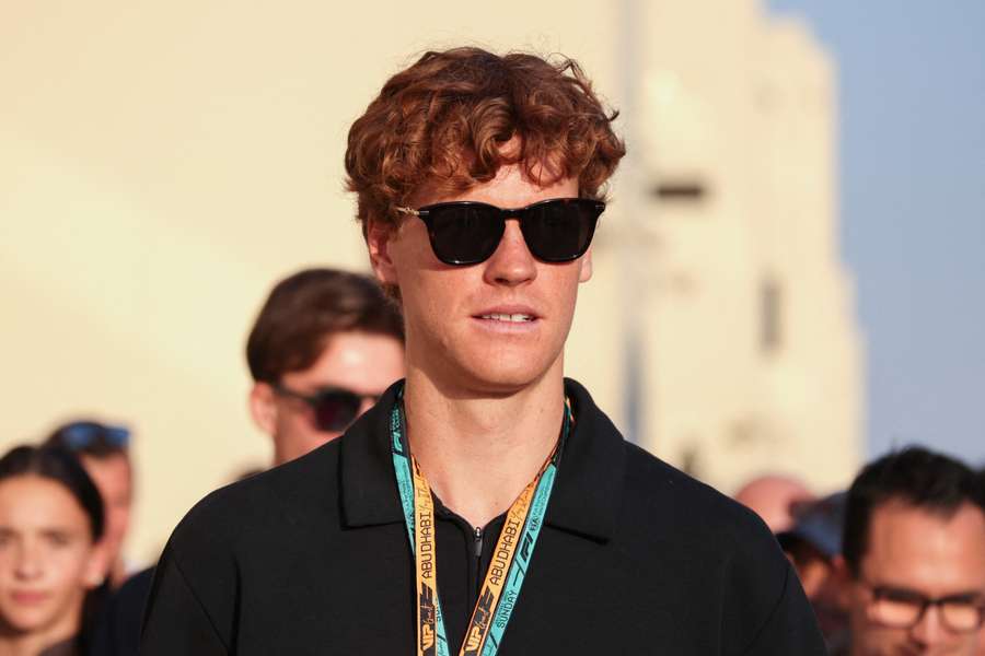 Jannik Sinner na wakacjach w Dubaju