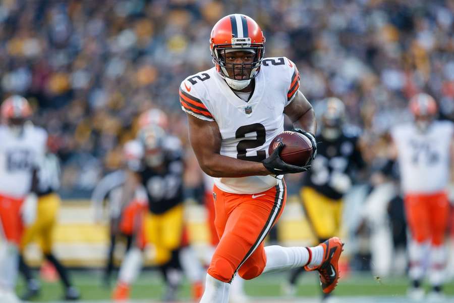 Amari Cooper é um dos principais recebedores do Cleveland Browns