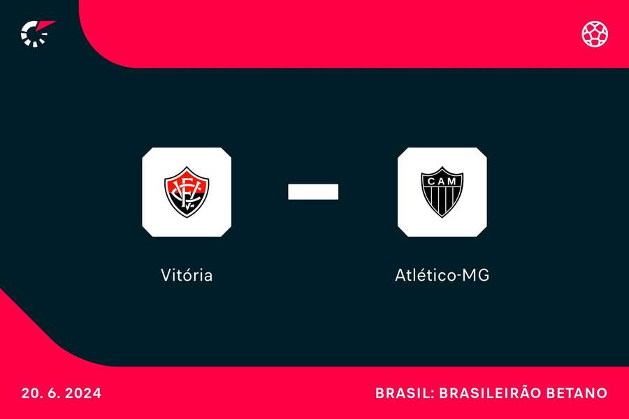 Vitória e Atlético-MG se enfrentam nesta quinta-feira, às 18h30, no Barradão, em Salvador