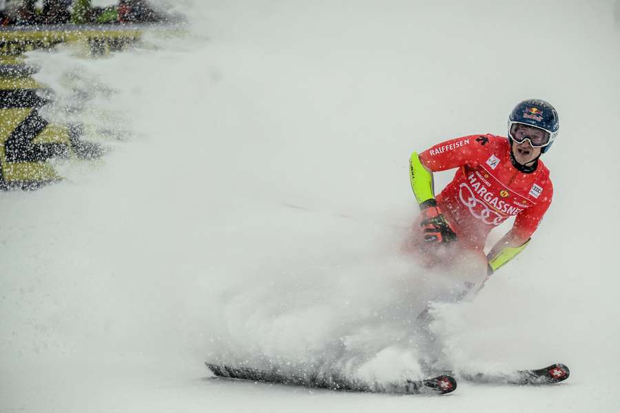 Marco Odermatt takes to the slopes