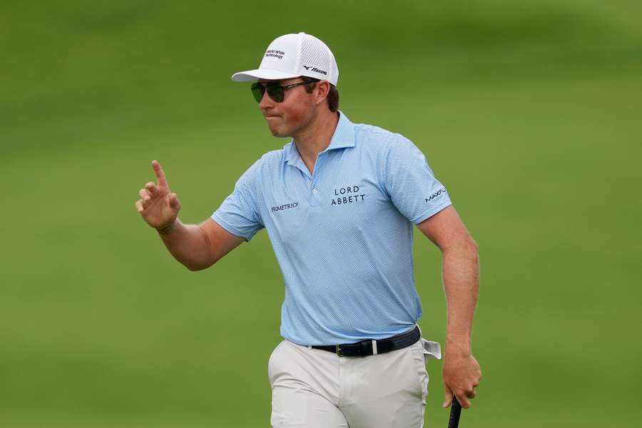 Ben Griffin followed up his win on Sunday at Fort Worth, Texas by grabbing the lead after shooting 65 in the first round of the Memorial Tournament