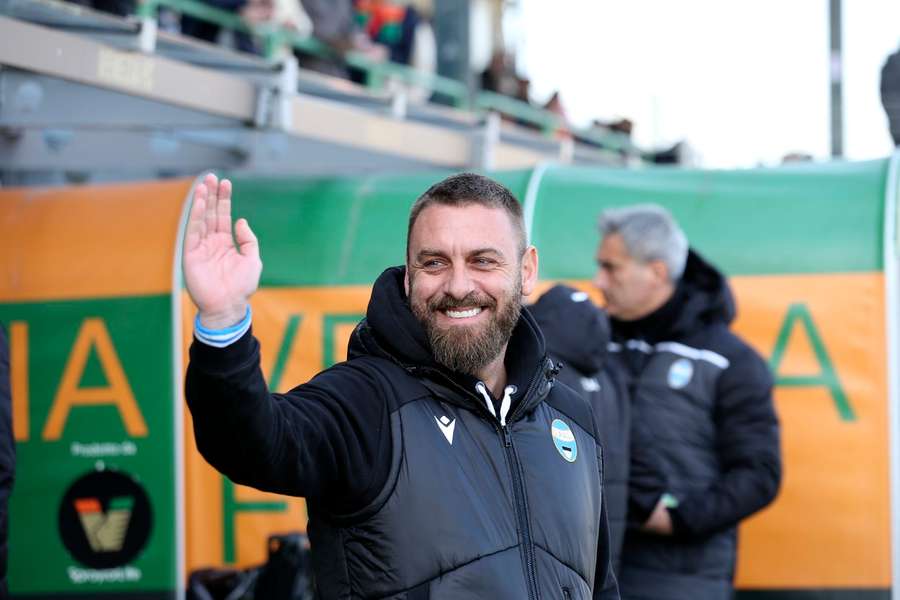 Daniele De Rossi en février 2023 lorsqu'il entraînait la SPAL en Serie B.