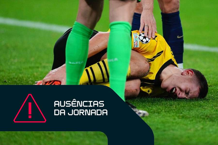 Nico Schlotterbeck lesionou-se pelo Borussia Dortmund na Liga dos Campeões