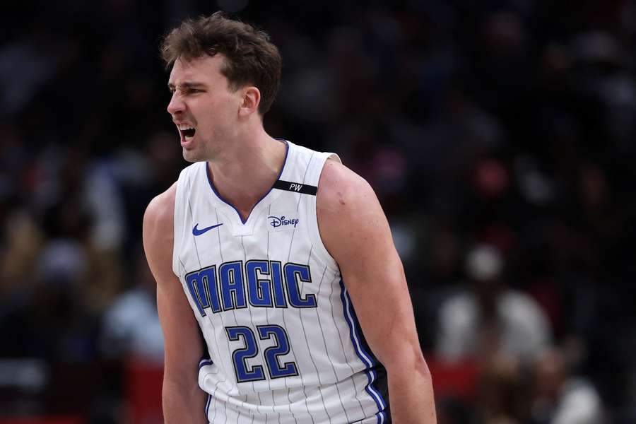 NBA: Franz Wagner bejubelt den Auswärtssieg der Orlando Magic in Washington.