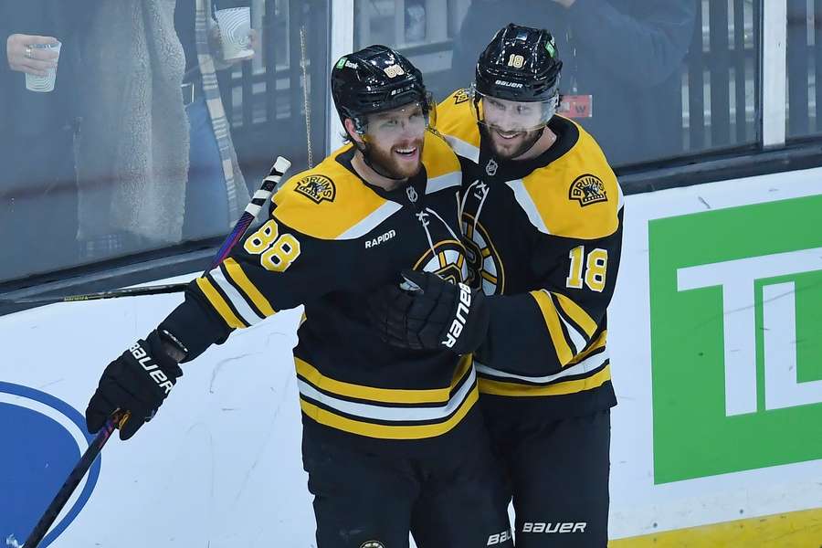 David Pastrňák a Pavel Zacha řídili výhru Bostonu nad New York Rangers.