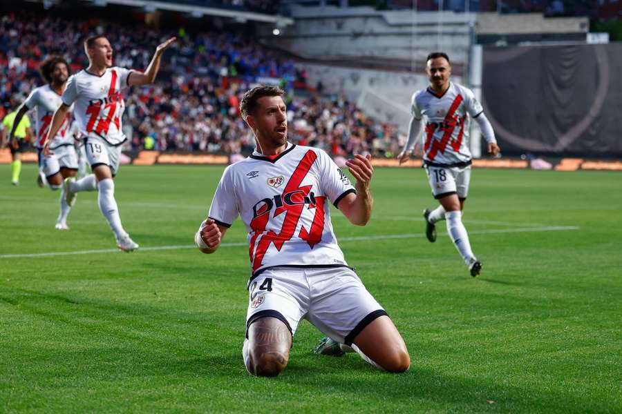 Rayo Vallecano está na luta pelas competições europeias em Espanha
