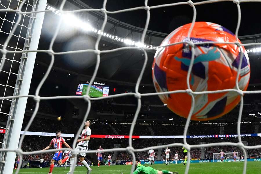 Il gol di Julián Álvarez contro il Rayo giovedì scorso