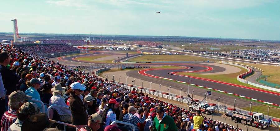 Fast eine halbe Million Fans sahen den Grand Prix in Austin 2022