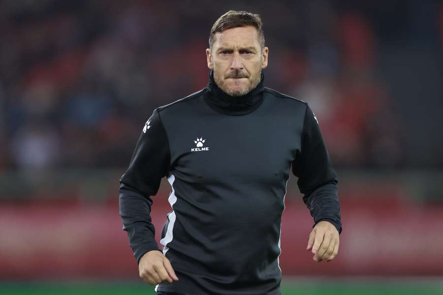 Fostul fotbalist italian Francesco Totti în 2023