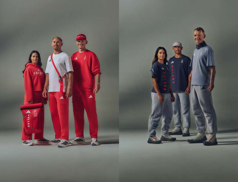 Prezentacja odzieży polskiej reprezentacji olimpijskiej w barwach pierwszorzędnych i drugorzędnych Prezentacja odzieży polskiej reprezentacji olimpijskiej w barwach pierwszorzędnych i drugorzędnych