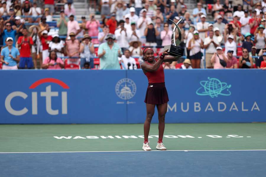 Coco Gauff konnte in Wahington ihren vierten Tour-Titel feiern.