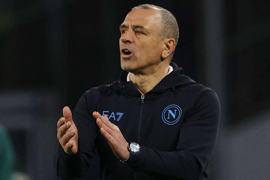 New Napoli coach Francesco Calzona