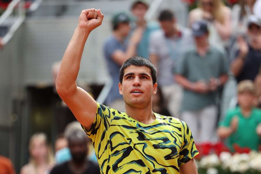 Carlos Alcaraz est prêt à attaquer la suite du tournoi de Madrid et Roland-Garros. 