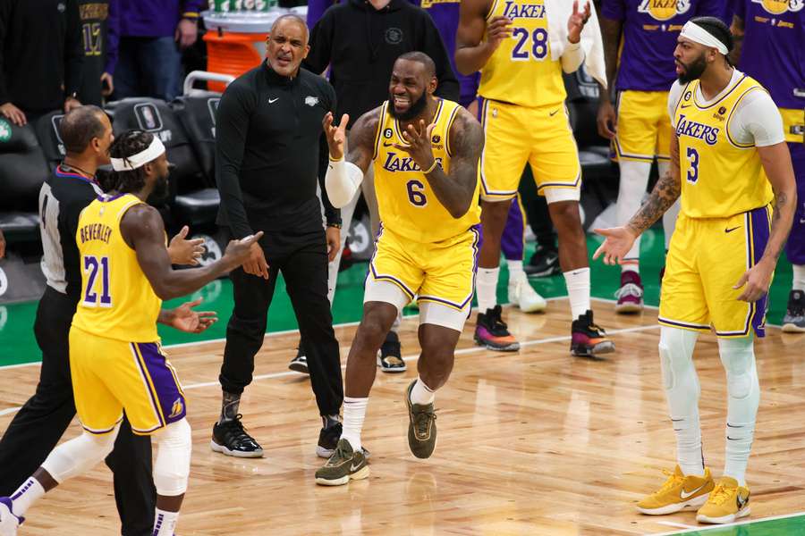 'We got cheated': Lakers fume over referee decision in overtime loss to Celtics
