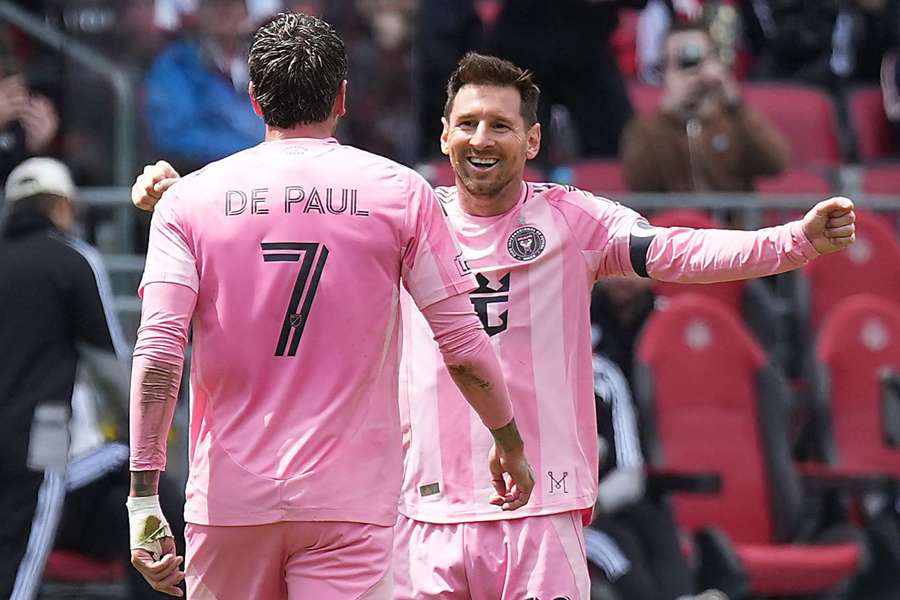 Messi e Rodrigo de Paul marcaram em Toronto FC 2x4 Inter Miami