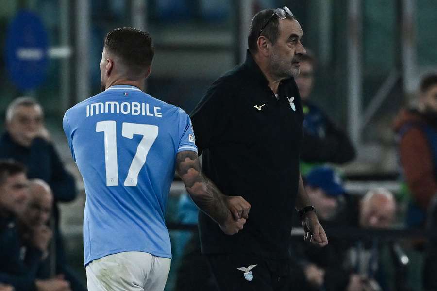 Immobile e Sarri