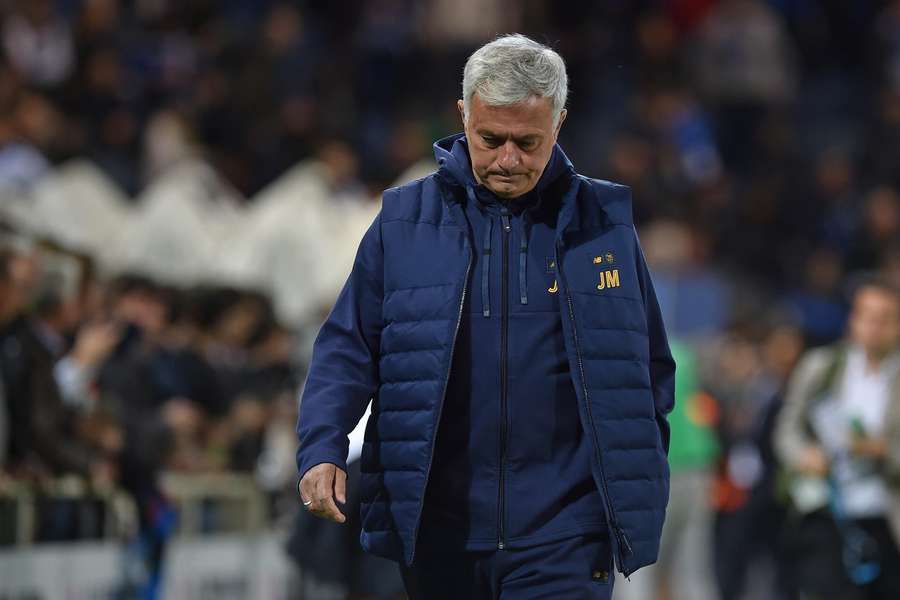 Jose Mourinho musste zusehen, wie sein Team drei wertvolle Punkte liegen ließ.