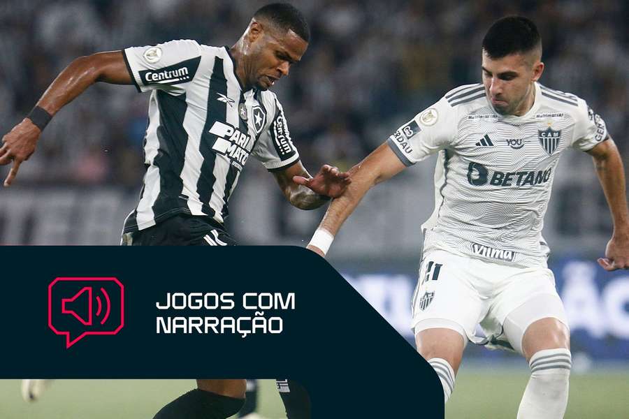 Atlético-MG e Botafogo se enfrentam pelo Brasileirão antes da final da Libertadores