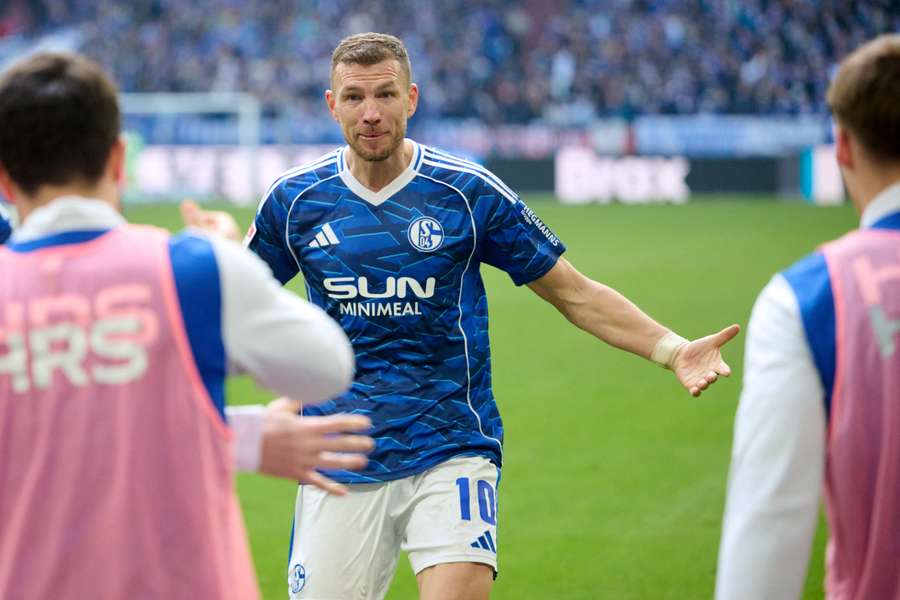 Dzeko ist in Gelsenkirchen sofort heimisch geworden