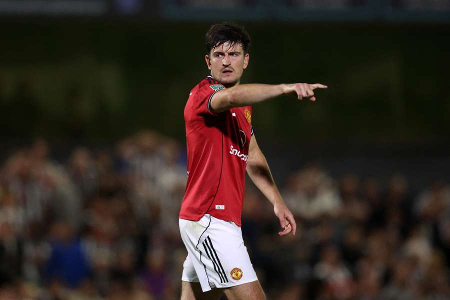 Maguire ao serviço do Manchester United