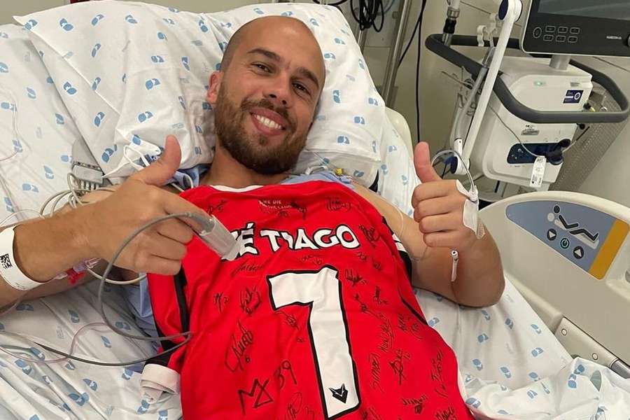 Zé Tiago em recuperação