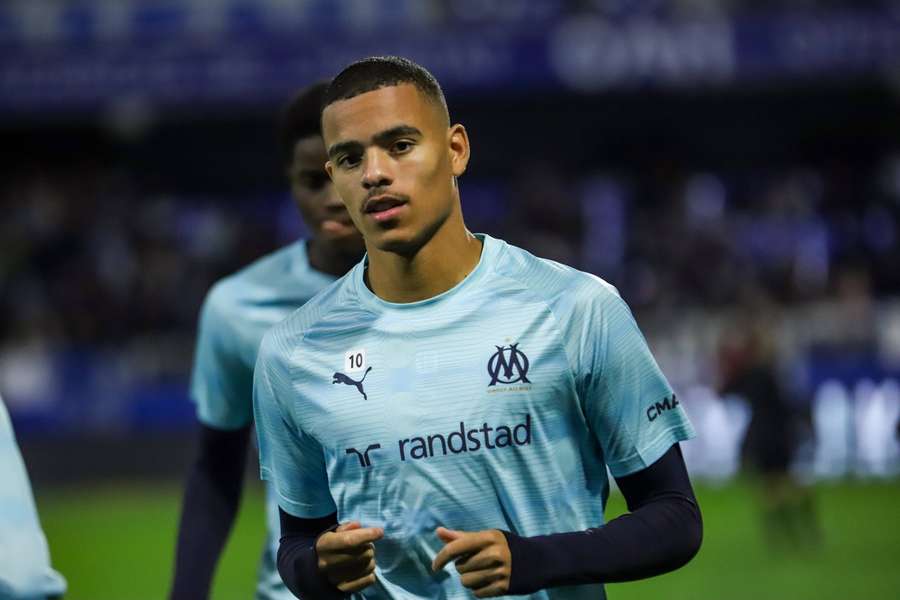 Mason Greenwood, avançado inglês do Marselha Mason Greenwood, avançado inglês do Marselha