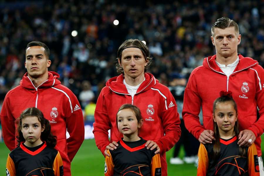 Lucas Vázquez, Luka Modric en Toni Kroos lijken allemaal bij Real Madrid te blijven