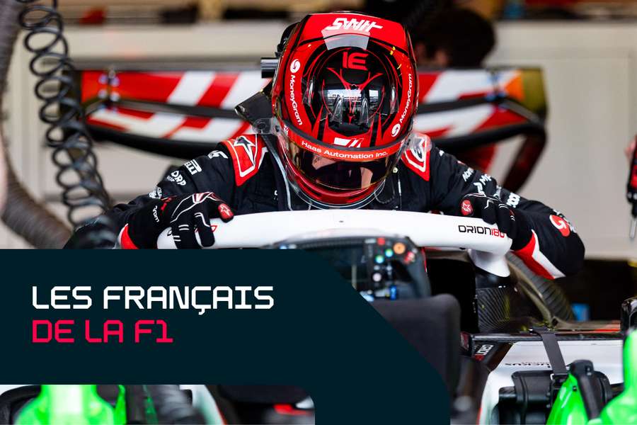 Esteban Ocon dans sa Haas en Australie.
