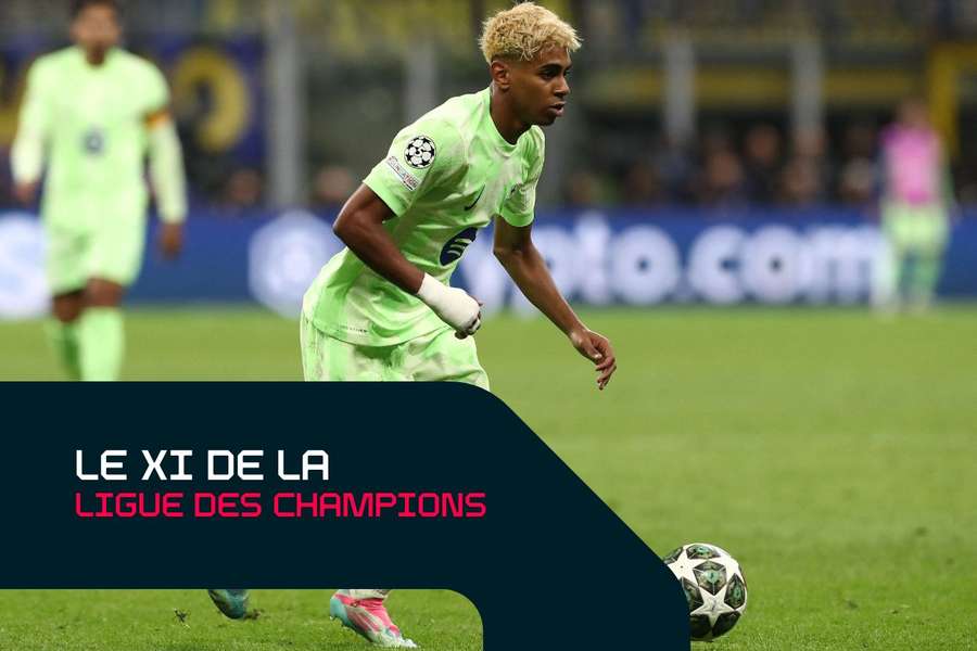 Lamine Yamal, jeune joueur de Barcelone