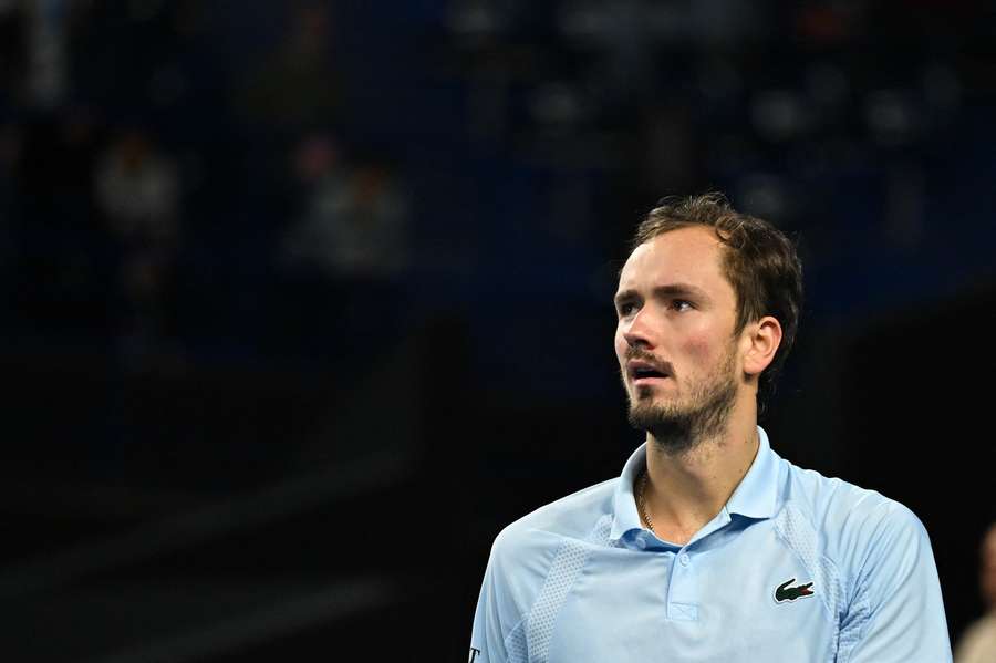 Daniil Medvedev scheitert kläglich.