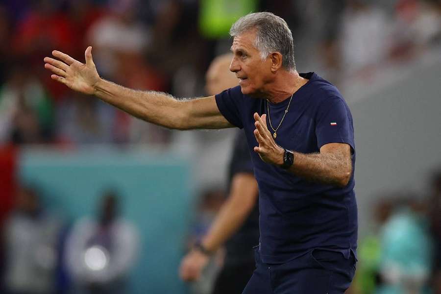 Queiroz led Iran at the 2022 World Cup