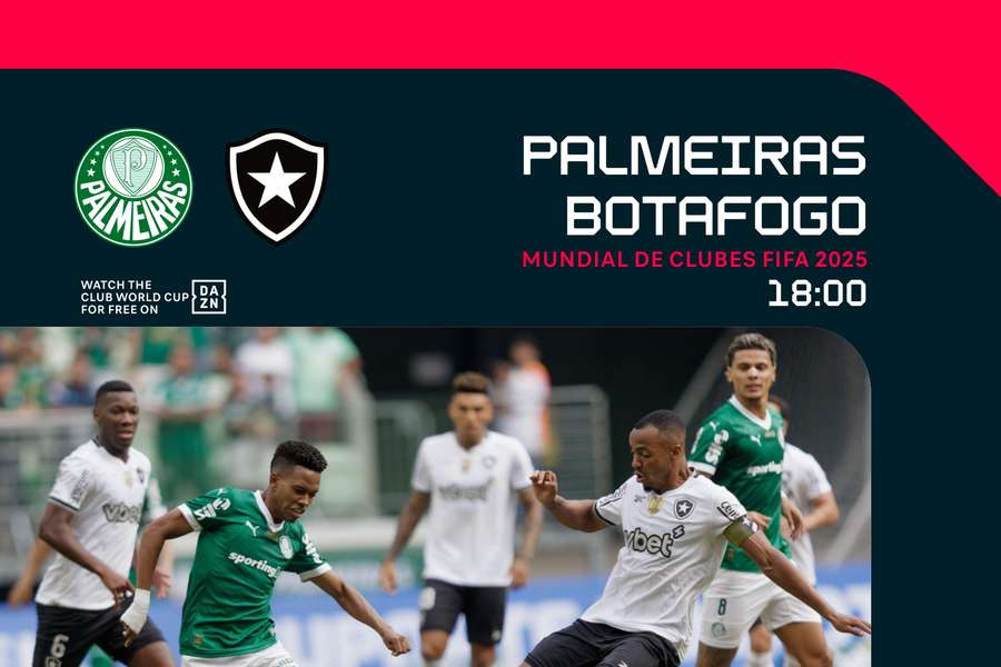 Palmeiras y Botafogo se reencuentran.