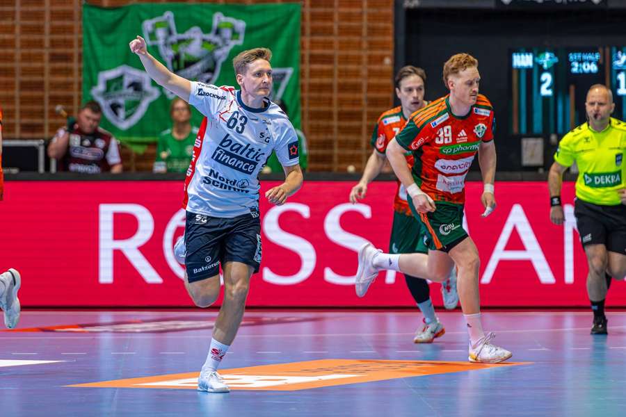 Domen Novak jubelt
