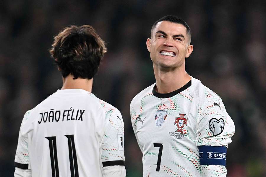 Ronaldo em ação por Portugal