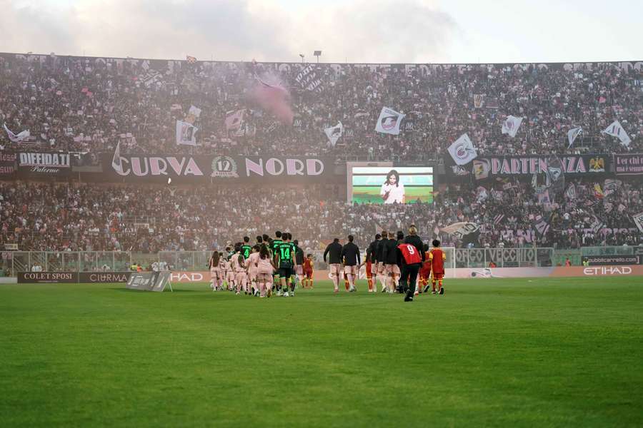 Lo stadio Renzo Barbera
