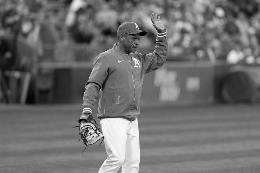 Ein letztes Goodbye für Rickey Henderson.
