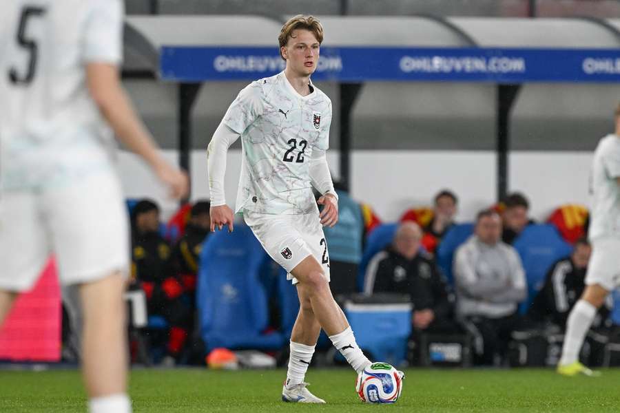 ÖFB-U21-Kapitän Konstantin Schopp ÖFB-U21-Kapitän Konstantin Schopp
