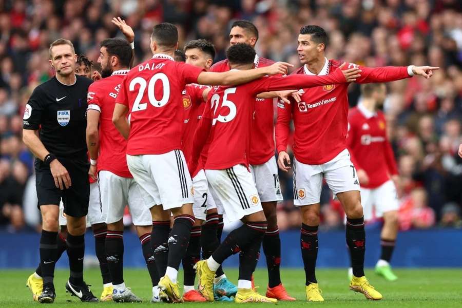 O Manchester United é o 7° colocado da Premier League