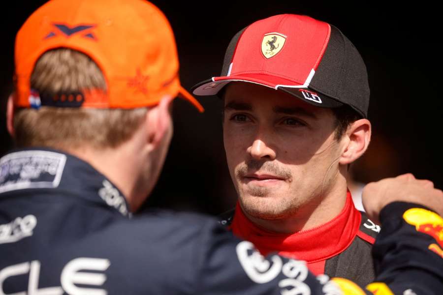 Verstappen is dominating Leclerc and the rest of the field