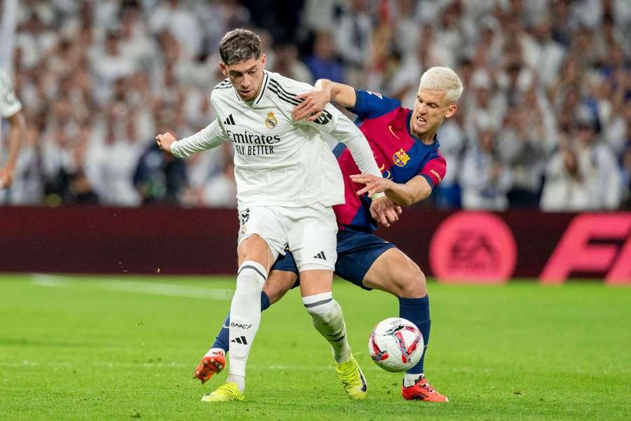 Fede Valverde and Dani Olmo fit and in form Fede Valverde and Dani Olmo fit and in form