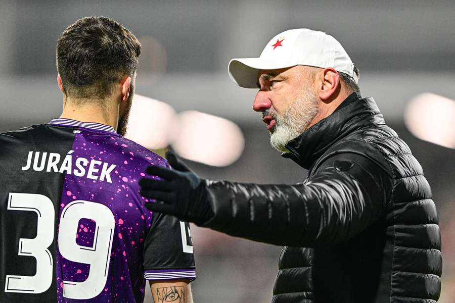 Jindřich trpišovský po zápase v Pardubicích chválil Davida Juráska.