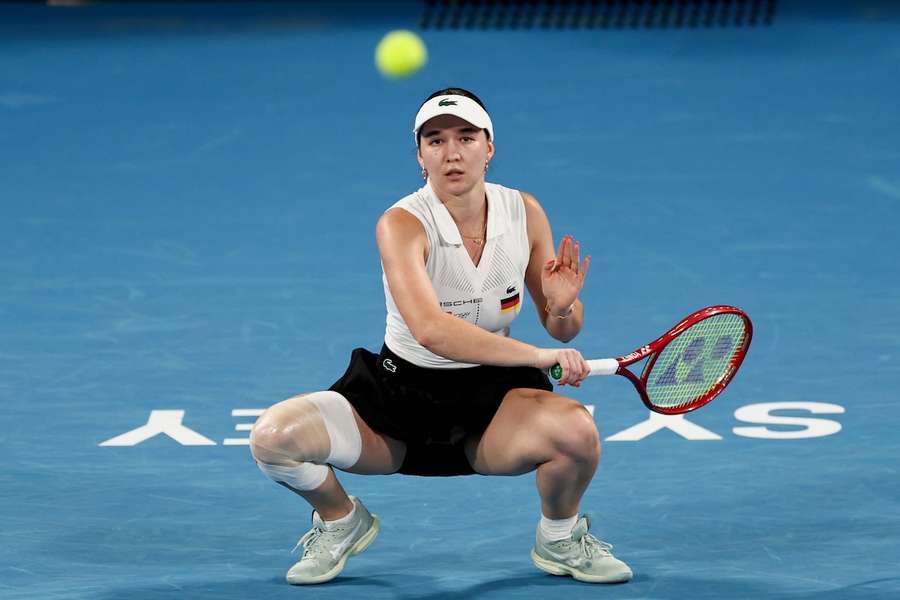 Eva Lys musste sich Iga Swiatek nach hartem Kampf geschlagen geben.