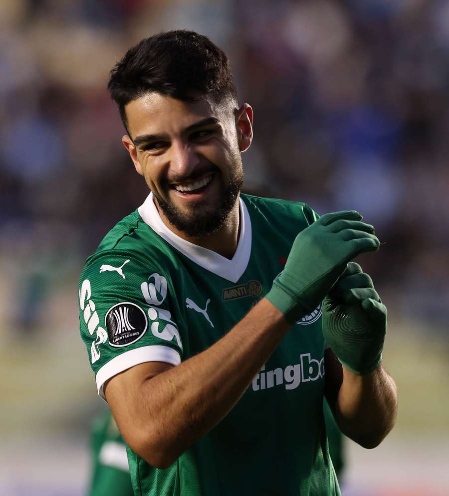 Flaco López participou dos três gols do Palmeiras contra o Bolívar Flaco López participou dos três gols do Palmeiras contra o Bolívar