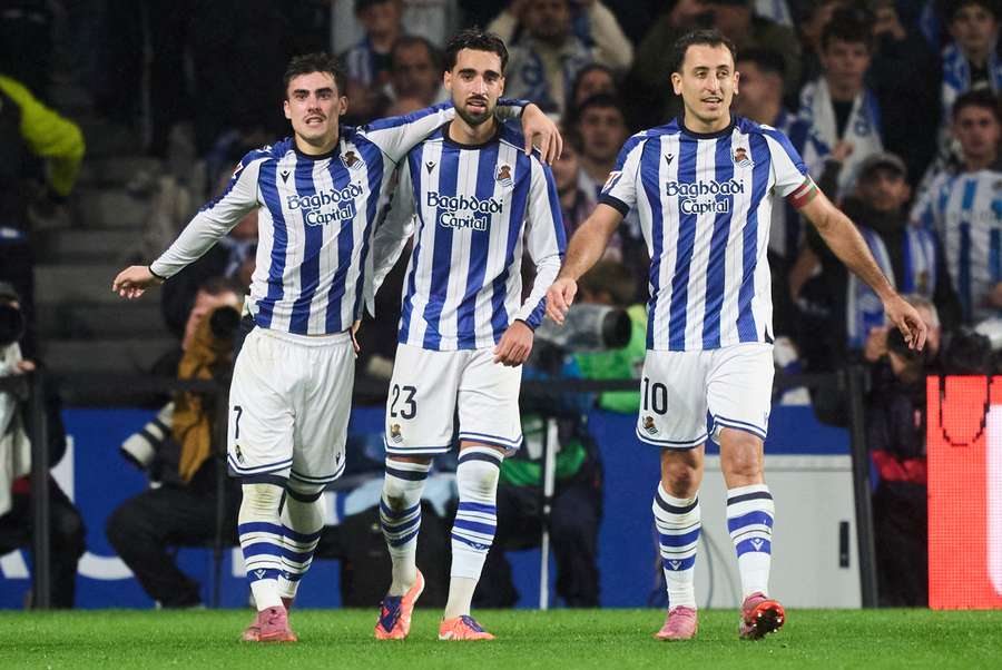 Brais Mendez netted and assisted a goal each in the game